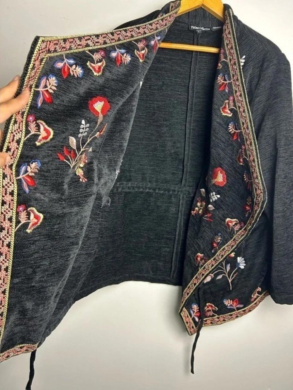 Tolani Collection: Embroidered Jacket - Boho / Western Style View 4